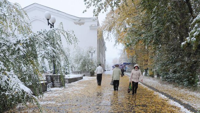 Первый снег