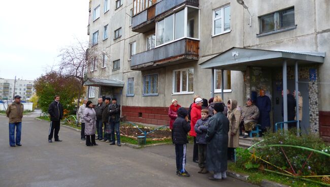 Жители  Соснового бора проводят собрание из-за отсутствия тепла 