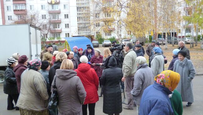 Жители Соснового бора проводят собрание из-за отсутствия тепла