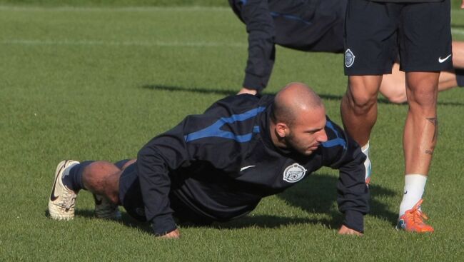 Тренировка ФК Зенит. Архив. 