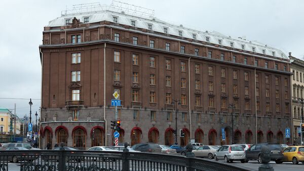 Здание гостиницы Астория в Санкт-Петербурге. Архивное фото