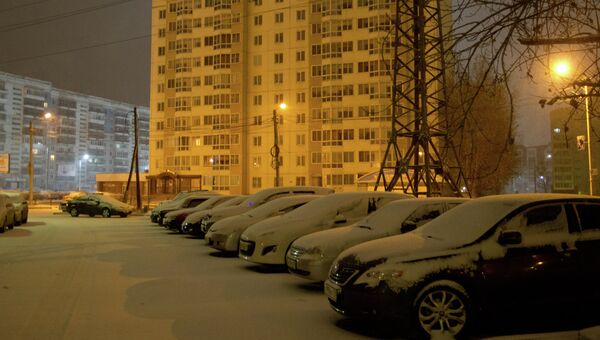 Томск в снегу
