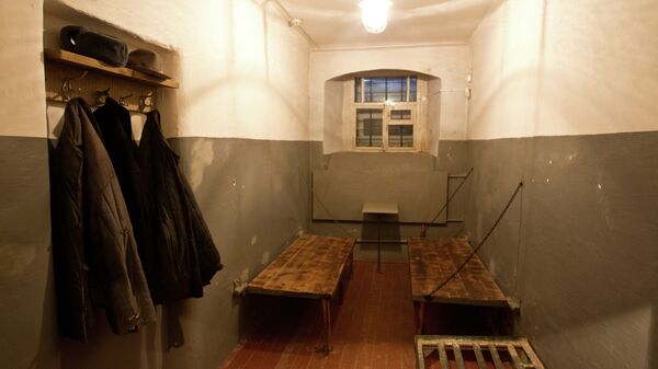 Камера в томском музее Следственная тюрьма НКВД