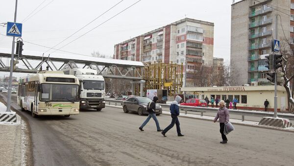 Пешеходный переход в районе пушкинской развязки, фото из архива