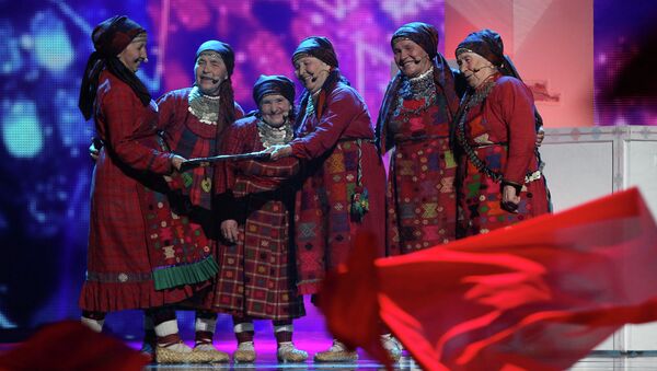 Бурановские бабушки на конкурсе Евровидение -2012. Архив