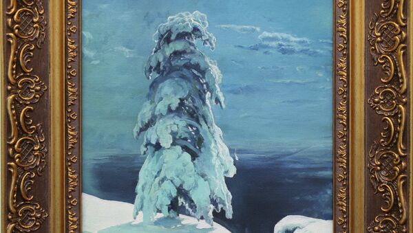 Копия картины Ивана Шишкина На севере диком