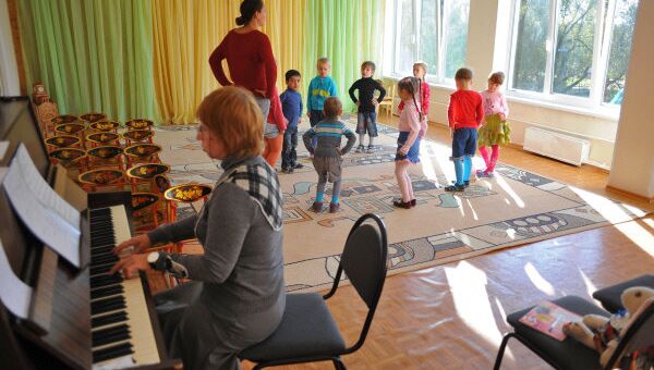 Музыкальные занятия с детьми в детском саду