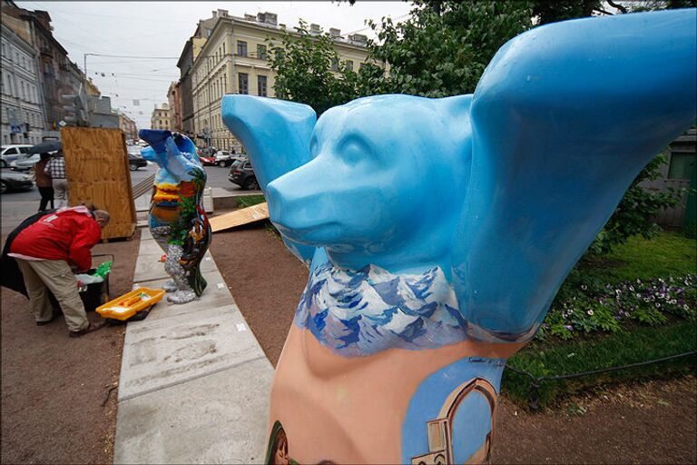 Выставка Содружество медведей Бадди в Санкт-Петербурге