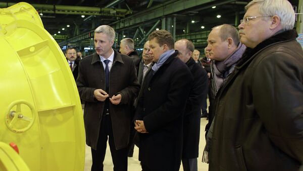 Глава Газпрома посетил томский завод ТЭМЗ