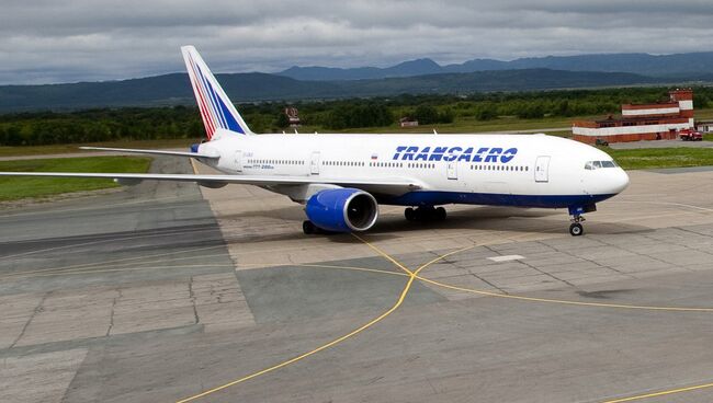 Boeing 777-200 авиакомпании Трансаэро. Архивное фото