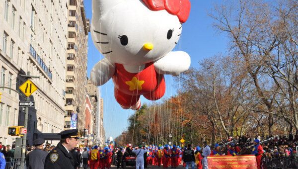 Парад на День благодарения в Нью-Йорке