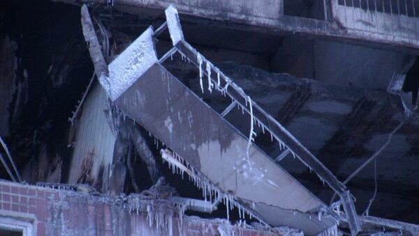 Взрыв в жилом доме в Томске 