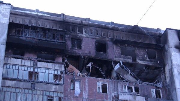 Утро после взрыва в доме на Сибирской 