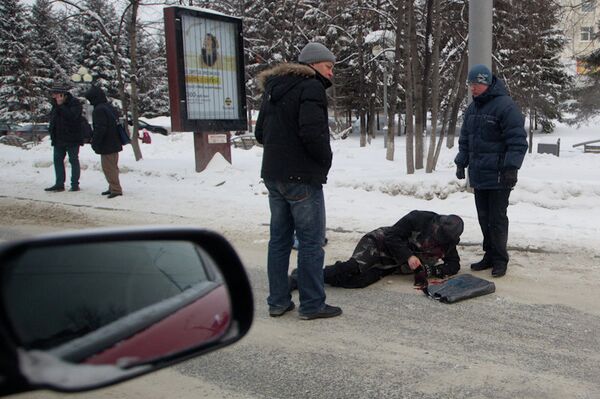 Пешеход, пострадавший в ДТП на Ленина
