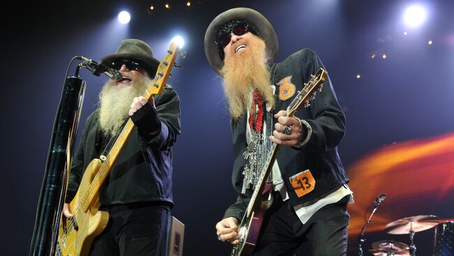 Концерт группы ZZ Top прошел в Санкт-Петербурге