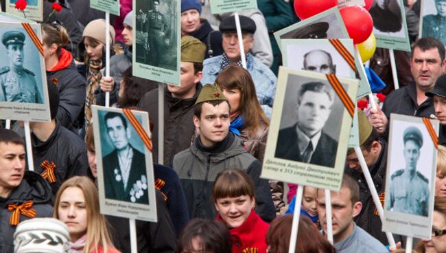 Военный парад, посвященный 67-летию Победы в ВОВ в Томске