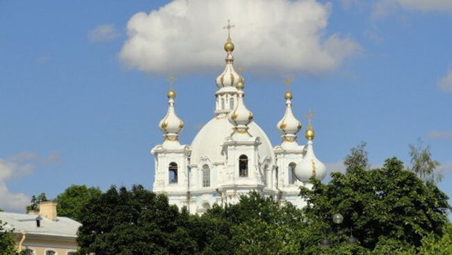 Смольный собор в Санкт-Петербурге