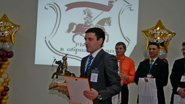 Победитель конкурса Рыцарь в образовании 2012 года в Томской области