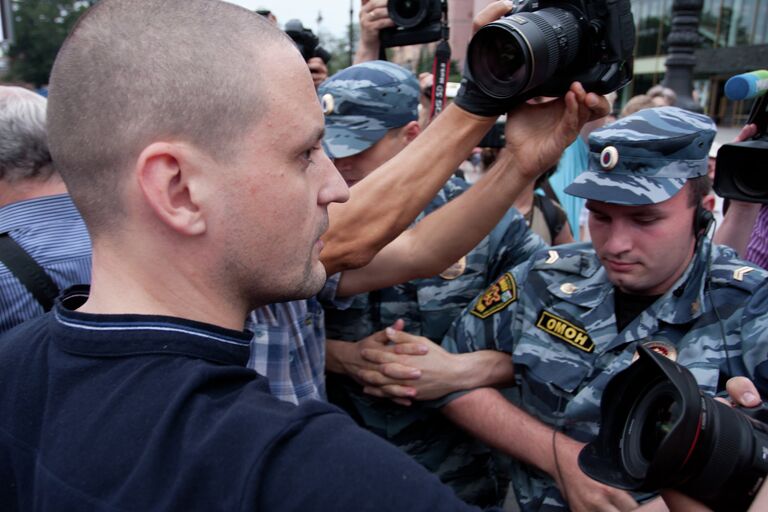 С.Удальцова задержали в Санкт-Петебурге