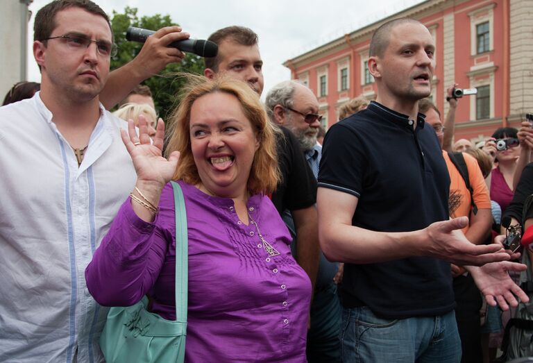 С.Удальцова задержали в Санкт-Петебурге