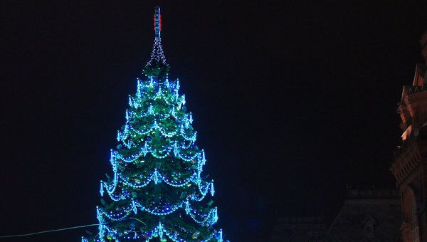 Новогодние елки в Москве 
