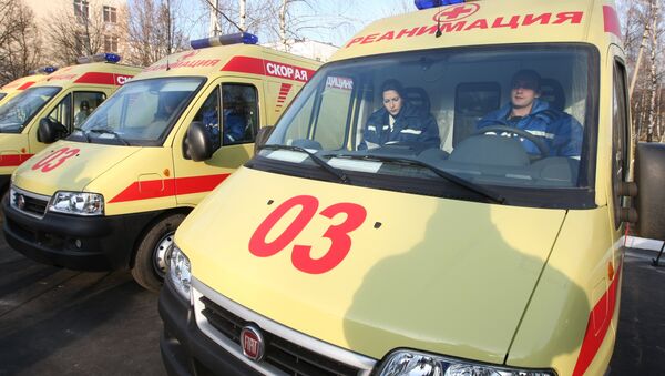 Автомобили скорой помощи, архивное фото
