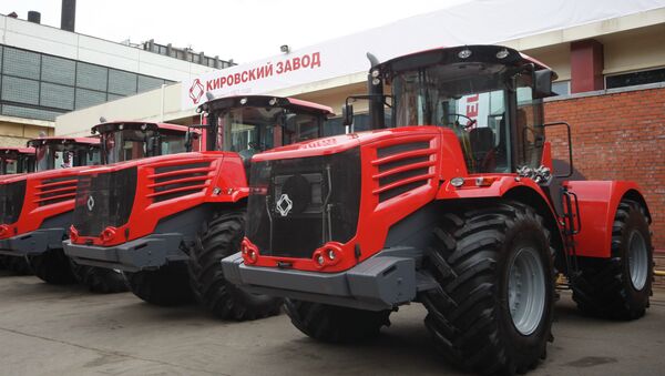 Тракторы нового поколения - Кировец К-9000 производства Петербургского тракторного завода