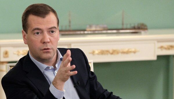 Встреча Д.Медведева с представителями региональных СМИ