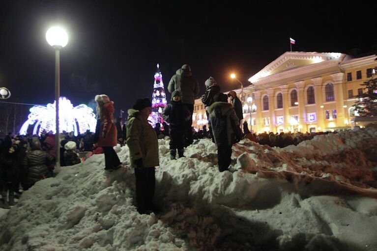 Новогодняя ночь в Томске, 2013 год