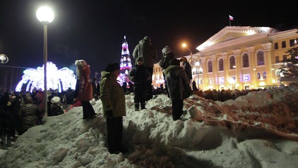 Новогодняя ночь в Томске, 2013 год