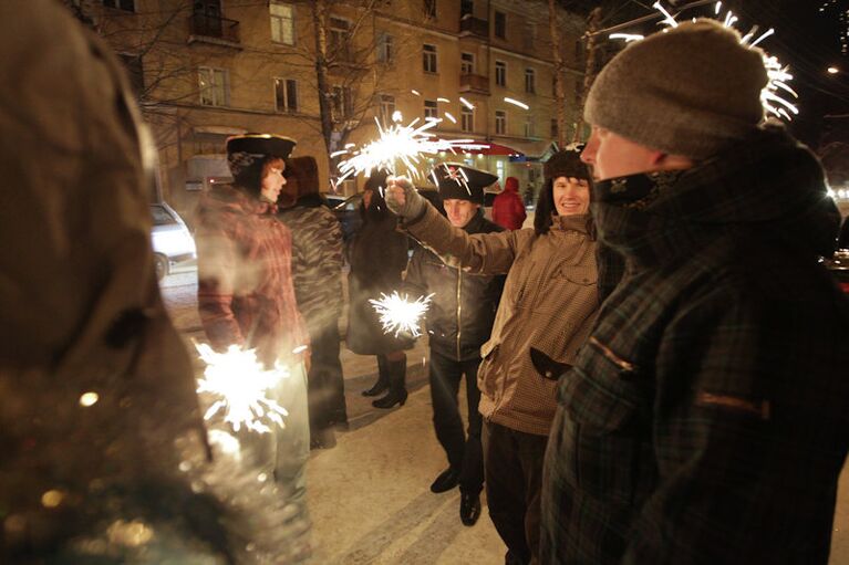 Новогодняя ночь в Томске, 2013 год