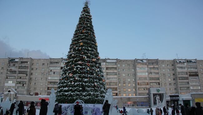 Томичи отдыхают в новогодние праздники, архивное фото