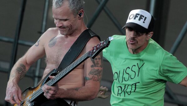 Концерт группы Red Hot Chili Peppers в Санкт-Петербурге