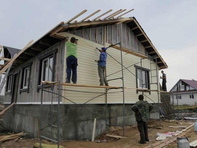 Строительство дома в деревне