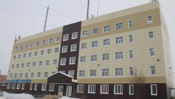 Новое здание станции скорой медицинской помощи в Томске на ул.Говорова