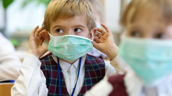 Профилактические меры против гриппа в школе Южно-Сахалинска