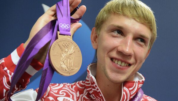 Саблист Николай Ковалев, завоевавший бронзу на Олимпиаде-2012. Архив
