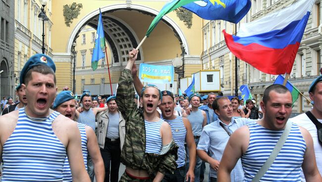 День Воздушно-десантных войск в Санкт-Петербурге. Архивное фото