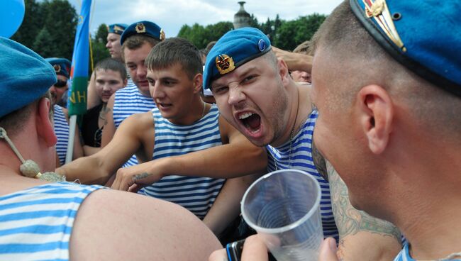 День Воздушно-десантных войск в Санкт-Петербурге. Архив