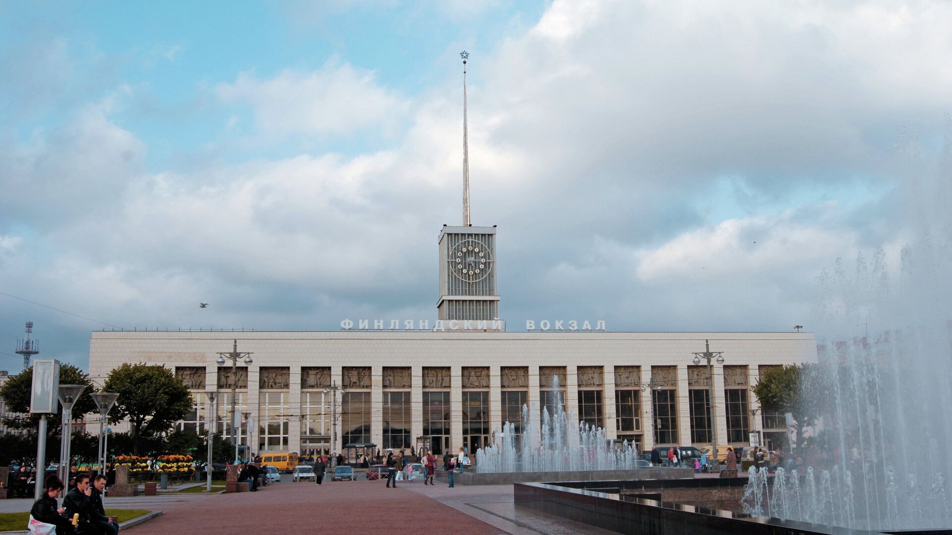 Финляндский вокзал в Санкт-Петербурге - РИА Новости, 1920, 04.05.2023