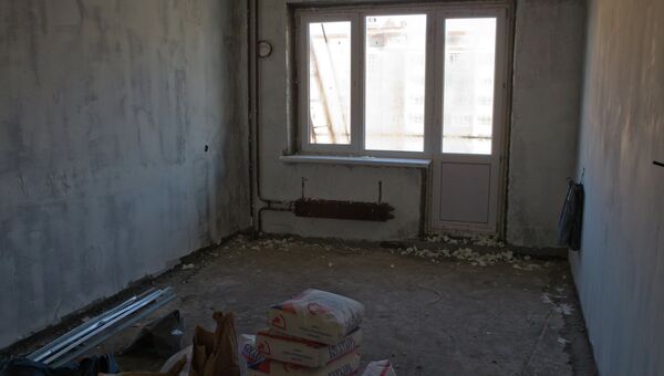 Дом на Сибирской, где был взрыв газа, после ремонта