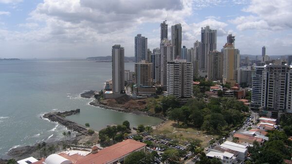 Общий вид столицы Панамы. Архивное фото