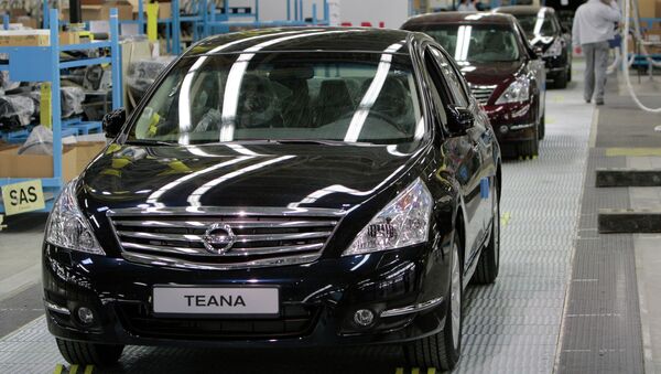 Nissan Teana. Архивное фото
