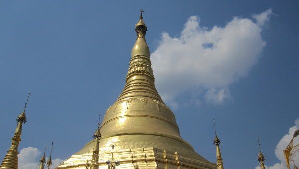 Пагода в Мьянме. Архив