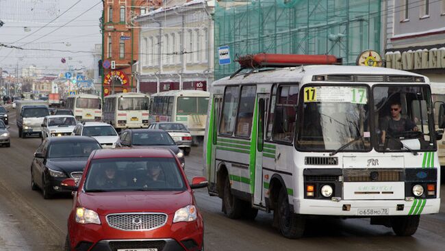 Проспект Ленина в Томске