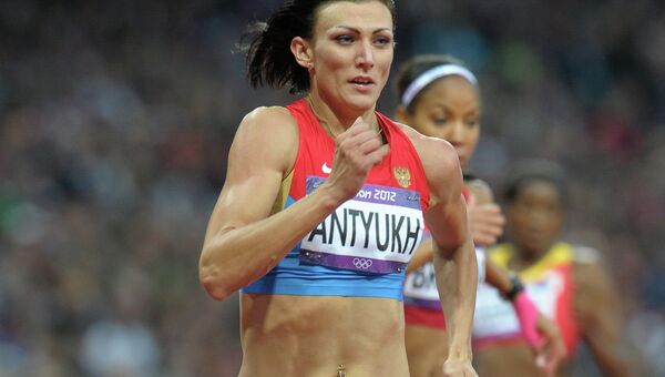 Российская спортсменка Наталья Антюх 