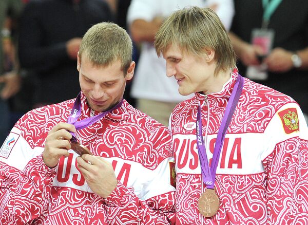 Сергей Моня (слева) и Андрей Кириленко