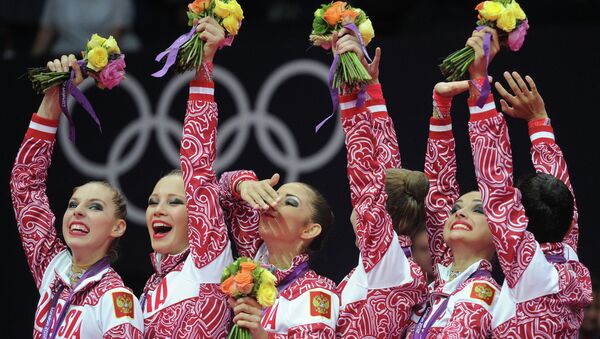 Российские гимнастки 