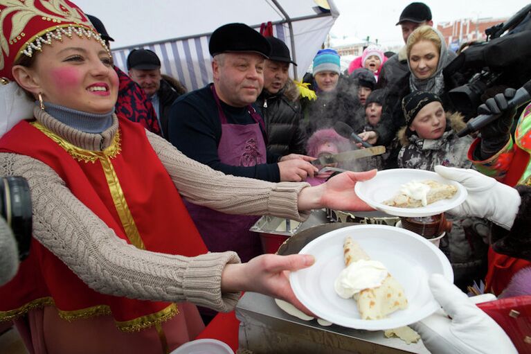 Проводы Масленицы в Губернаторском квартале