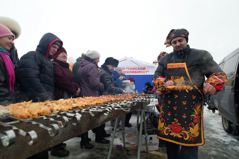 Проводы Масленицы в Губернаторском квартале